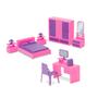 Imagem de Brinquedo Casinha de Boneca Judy Home Quarto Infantil