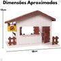 Imagem de Brinquedo Casinha Faroeste C/ Cavalo e Acessórios 0418 - Samba Toys