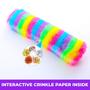 Imagem de Brinquedo Cat Kicker Here Kitty Kitty Rainbow 30cm - com Catnip e Crinkle