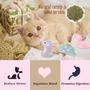 Imagem de Brinquedo Catnip Ctznxiy para Gatos - 8 Peças com Erva-do-Gato