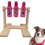 Imagem de Brinquedo com garrafas para cachorro cães e gatos de colocar petiscos ração