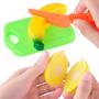 Imagem de Brinquedo Comidinhas KIT COZINHA Frutas e Verdurs MASTERCHEFF c/ tiras autocolantes - Crec Crec ORIGINAL OMG