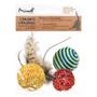 Imagem de Brinquedo Conjunto Três Bolinhas Mimo Básico para Gatos - PP120
