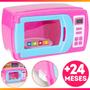 Imagem de Brinquedo Cozinha Menina micro-Ondas Infantil Cor Sortida