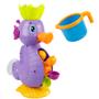 Imagem de Brinquedo de banho Wokex Cute Seahorse Water Wheel para bebê roxo