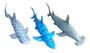 Imagem de Brinquedo de Borracha Oceano com 6 pçs,Baleia Tubarão e outros.