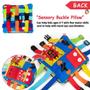 Imagem de Brinquedo de brinquedo Sensory Buckle Pillow para crianças de 1 a 3 anos