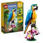 Imagem de Brinquedo de construção LEGO Creator 3 em 1 Exotic Parrot 31136