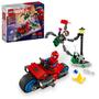 Imagem de Brinquedo de construção LEGO Marvel Motorcycle Chase 76275