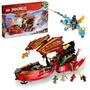 Imagem de Brinquedo de construção LEGO NINJAGO Destiny's Bounty 71797 com 6 Minifi