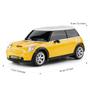 Imagem de Brinquedo de controle remoto RC Car RASTAR Mini Cooper em escala 1:24