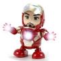 Imagem de Brinquedo de Educação Infantil Elétricos Homem De Ferro Vingadores Aranha Super Herói Robô Dança Musical 19cm