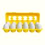 Imagem de Brinquedo de Encaixe Ovos de Formas e Cores - Polibrinq