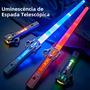 Imagem de Brinquedo De Espada Laser Telescópica Brilhante Colorido Para Crianças Adultos 2 Em 1 Espada De Luz