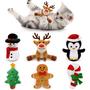 Imagem de Brinquedo de Natal com Catnip Vansolinne para Gatos - Resistente a Mordidas