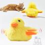 Imagem de Brinquedo de Pato com Asas que Batem - Catnip Recarregável Huuflyty