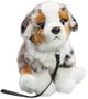 Imagem de Brinquedo de pelúcia Carl Dick Australian Shepherd Dog com chumbo de 25 cm