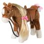 Imagem de Brinquedo de pelúcia Horse HollyHome Pretty Plush Toy 28 cm marrom