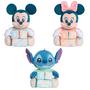 Imagem de Brinquedo de pelúcia Just Play Disney Baby My First Year Stitch de 10,5 polegadas