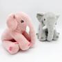 Imagem de Brinquedo de Pelúcia Kawaii Elefante 20cm - Boneca para Bebês e Crianças