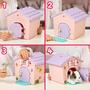 Imagem de Brinquedo de pelúcia Little Live Pets My Puppy's Home Minis rosa e roxo