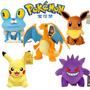 Imagem de Brinquedo de Pelúcia Pokémon - Gengar, Pikachu, Charizard - Pelúcia Macia e Kawaii
