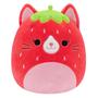 Imagem de Brinquedo de pelúcia Squishmallows Original Olma Strawberry Cat 20cm