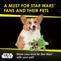 Imagem de Brinquedo de Pelúcia Yoda Star Wars para Cães - Grande e com Som