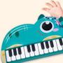 Imagem de Brinquedo de piano eletrônico bonito dos desenhos animados forma animal educacional crianças piano eletrônico