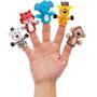 Imagem de Brinquedo dedoches fantoches de dedo - kit com 09 animais buba