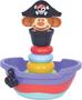 Imagem de Brinquedo Didático Baby Pirata Encaixar Colorido Mercotoys