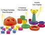 Imagem de Brinquedo Didático Educativo Divertido P/ Bebe Brinquedo De Encaixe Baby Toys Set Pica Pau