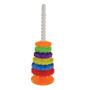 Imagem de Brinquedo Didático Infantil Giro Mágico Encaixe as Pecinhas Coloridas Dismat