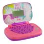 Imagem de Brinquedo Didático Laptop Infantil Barbie Princesa Bilíngue Educativo Com Atividades Original Candide