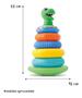 Imagem de Brinquedo Didático Pirâmide De Argolas Dinossauro For Baby - Divertoys