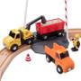 Imagem de Brinquedo Didatico Pista De Trem Média Hg Toys - Th682