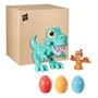 Imagem de Brinquedo Dino T-Rex com Som, 3 Ovos e Massinha Play-Doh (2.141ml) - Não Tóxico