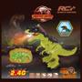 Imagem de brinquedo Dinossauro anda solta fumaça de controle remoto