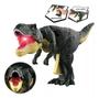 Imagem de Brinquedo Dinossauro Articulado Gatilho Com Luz E Som E Movimentos