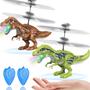 Imagem de Brinquedo Dinossauro Voador Amiline Flying Orb Ball com LED - Pacote com 2 Unidades