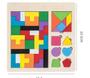 Imagem de Brinquedo Divertido Montar Tetris Tangram 3 Em 1 Vertical