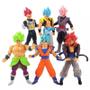 Imagem de Brinquedo Dragon Ball Z Goku Vegeta Broly Super Coleção 18cm Figura