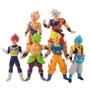 Imagem de Brinquedo Dragon Ball Z Goku Vegeta Broly Super Coleção 18cm Figura