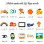 Imagem de Brinquedo educacional Lpare Audible w/ Music 252 Sight Words 1-5y