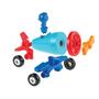 Imagem de Brinquedo Educativo 1-2-3 Build it! - Carro, Barco e Avião (15 Peças)