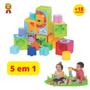 Imagem de Brinquedo Educativo 5 Em 1 Cubo Didático Pedagógico Bebê