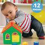 Imagem de Brinquedo educativo amor de casinha com 12 formas geométricas infantil
