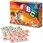 Imagem de Brinquedo Educativo Brincando com Letras ABC Maiúsculas e Minúsculas 72 pçs Xalingo