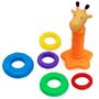 Imagem de Brinquedo Educativo de Argolas Girafa Colorida Homeplay