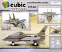 Imagem de Brinquedo Educativo de Montar Avião Jato do Exército 142 peças